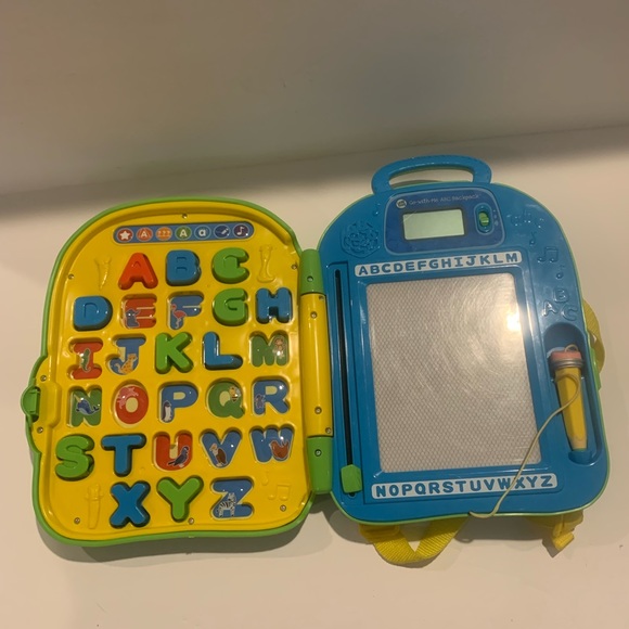 LeapFrog Go With Me ABC Backpack Leap Frog 3+ Learning Toy Game Read Spell Play - Picture 4 of 7